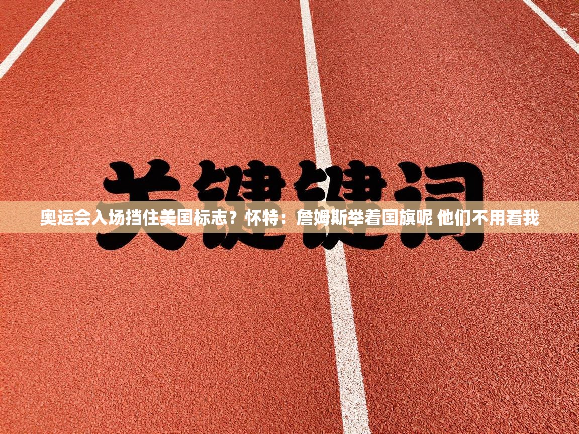 奥运会入场挡住美国标志？怀特：詹姆斯举着国旗呢 他们不用看我  第1张